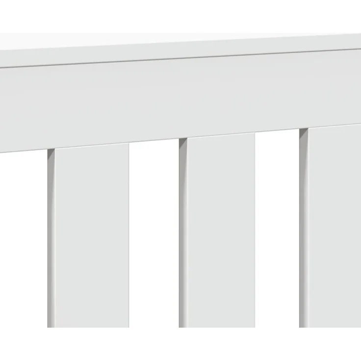 vidaXL Heizkörperverkleidung Weiß 205x21,5x83,5 cm Holzwerkstoff 852762 – Bild 6