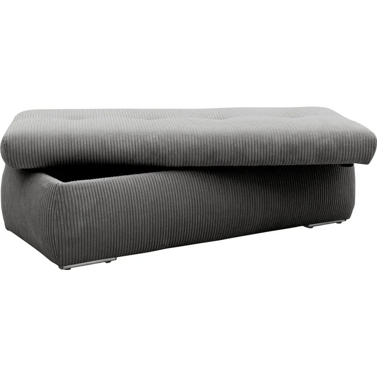 DOMO collection Hocker NMoric, mit Stauraumfach, auch in Cord – Bild 3