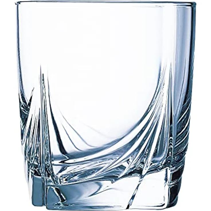 Dajar 6 Niedrigen Trinkgläser Ascot 300 ml Luminarc, Glas, Transparent, 8 x 8 x 9 cm, 6-Einheiten
