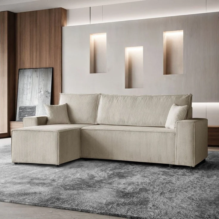 Beautysofa Ecksofa HEKTOR, mit Schlaffunktion – Bild 2
