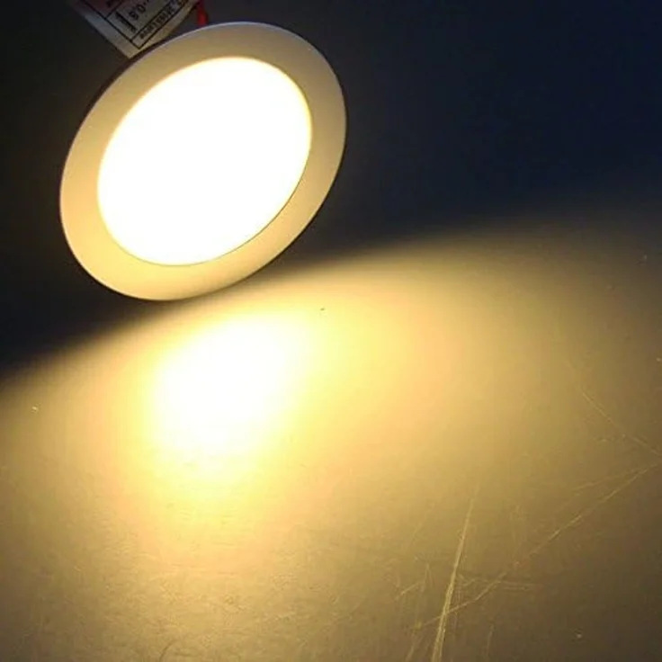 LED Einbauleuchte EBL Slim IP67,1W, 50lm, Alu matt, warmweiß, Ø55mm – Bild 3