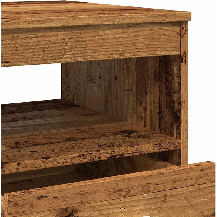 vidaXL Schubladenschrank Altholz-Optik 40x50x76 cm Holzwerkstoff 856004 – Bild 8