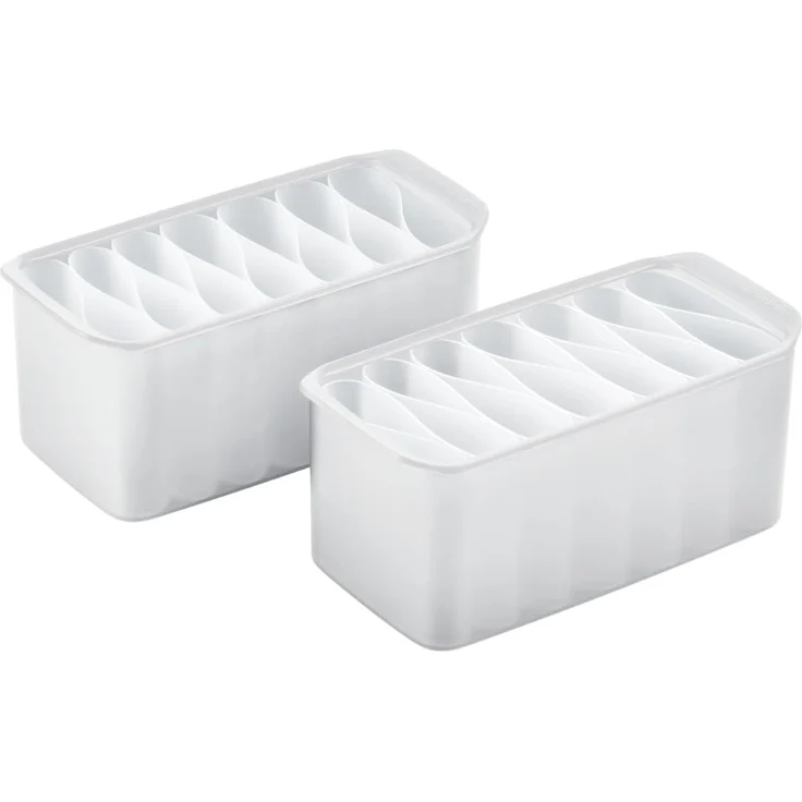 Betty Bossi Küchenorganizer-Set Tuben Aufbewahrungsbox Kühlschrank Organizer Kosmetik weiß, die clevere Ordnungshilfe, Küche, Bad und mehr – Bild 2