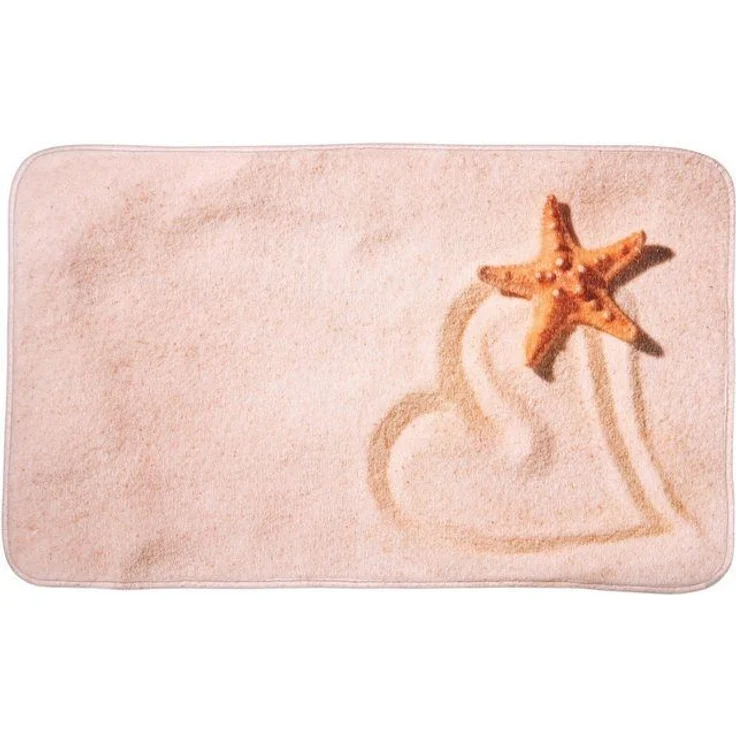 Sanilo Badematte Sandy, 50 x 80 cm, sehr weich, rutschfest, waschbar und schnelltrocknend, 100% Polyester – Bild 4