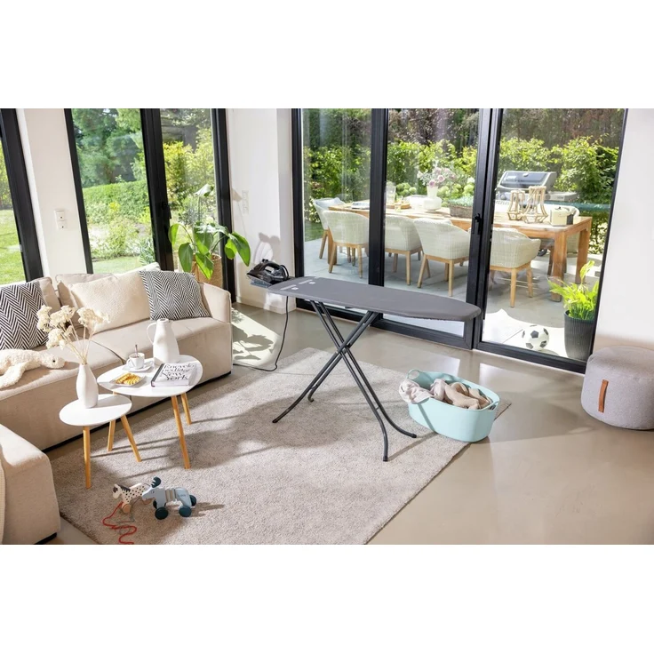 Leifheit Bügelbrett Classic M Black 120 x 38 cm – Bild 4
