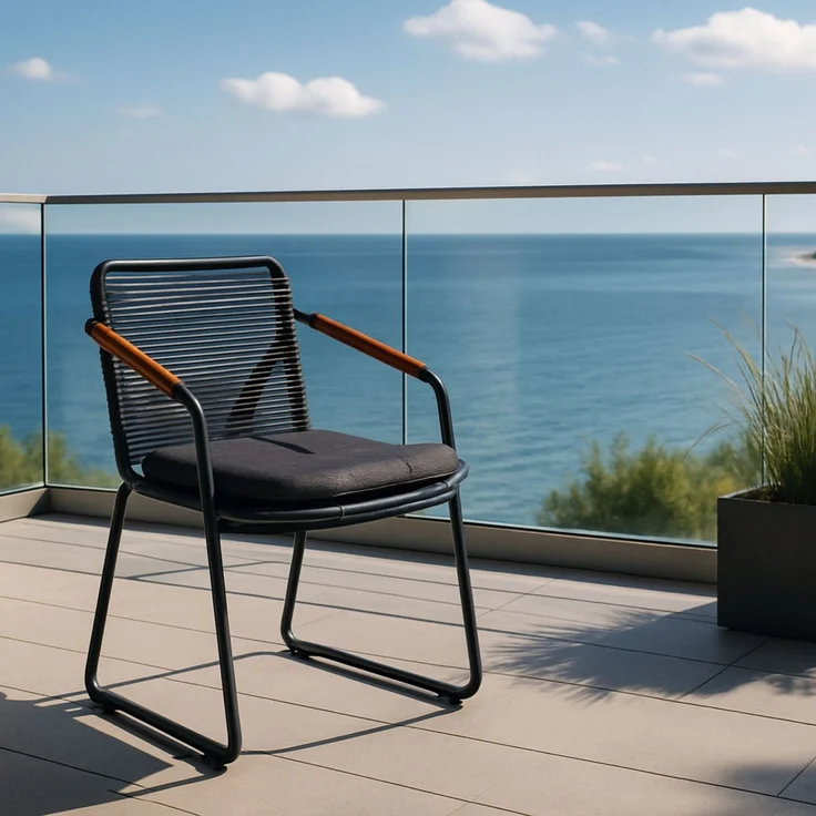 Kettler Gentle Dinning Sessel Aluminium Rope – Bild 2