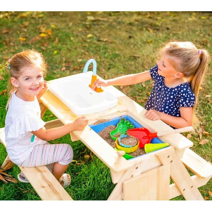 TP Toys Holz Spieltisch & Matschtisch Nashorn – Bild 6