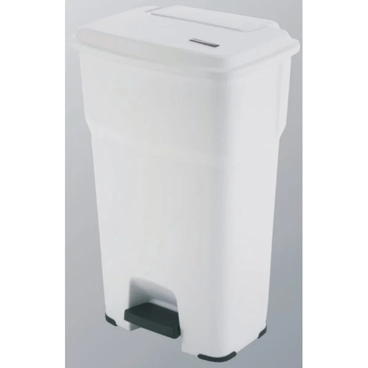 Vileda Abfallbehälter Hera mit Pedal 85l weiß