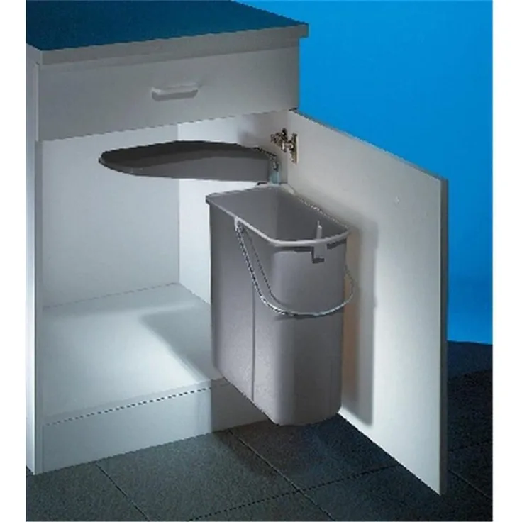 WESCO 700411-85 Abfallsorter 19 Liter VARIO 1 ab 45 cm Schrankbreite, alugrau