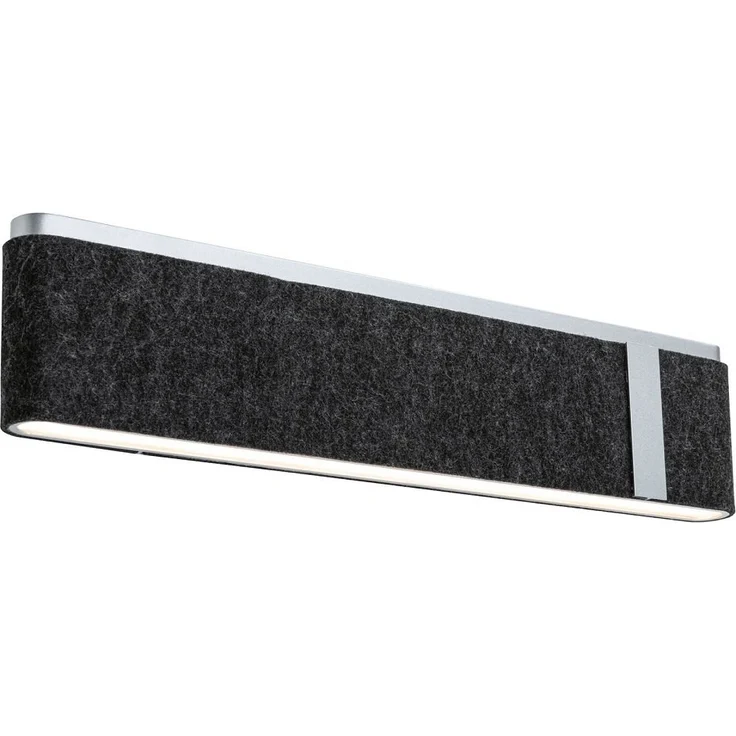 Paulmann 79987 LED Wandleuchte Jagun 3-Step-Dim 2700K 1250lm Filz anthrazit – Bild 1