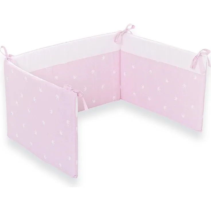 Träumeland TT12505 Nestchen Krönchen, 180x40 cm, rosa