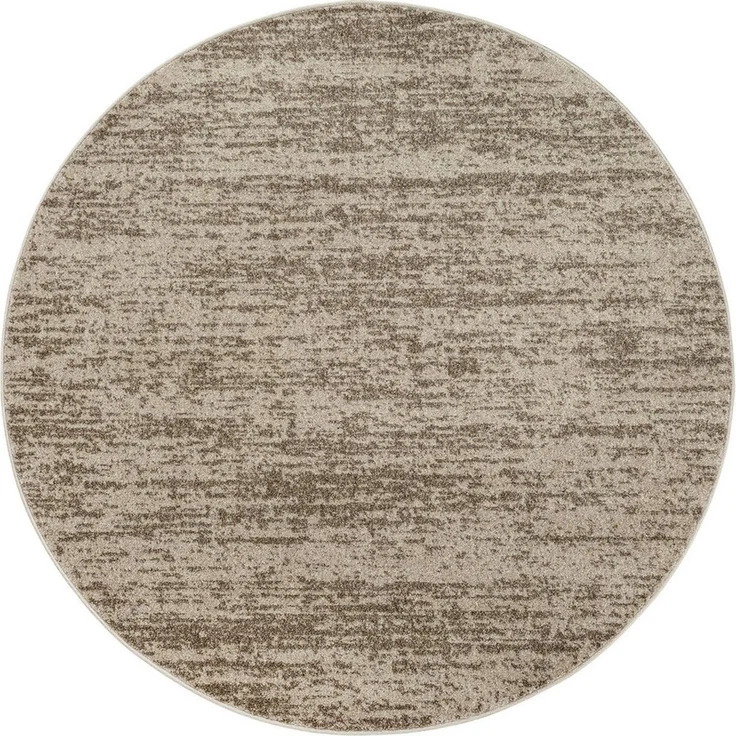 Sanat Teppich Oslo, auch als Läufer und in Rund, rund, Höhe: 10 mm, meliert, robuster Kurzflor, Wohnzimmer, Schlafzimmer, Kinderzimmer – Bild 2