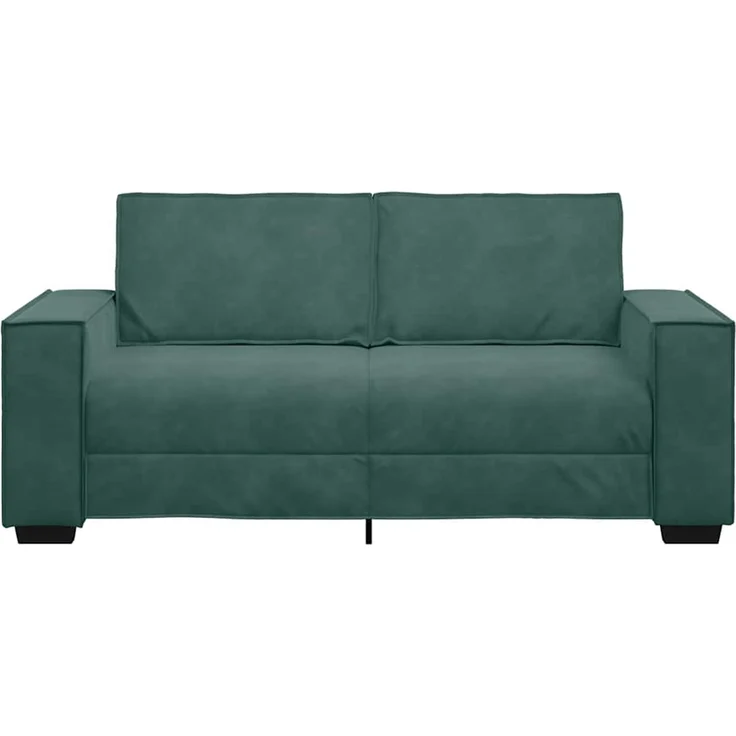 vidaXL 2-Sitzer-Sofa Dunkelgrün 180x78x84 cm Samt 4105022 – Bild 3