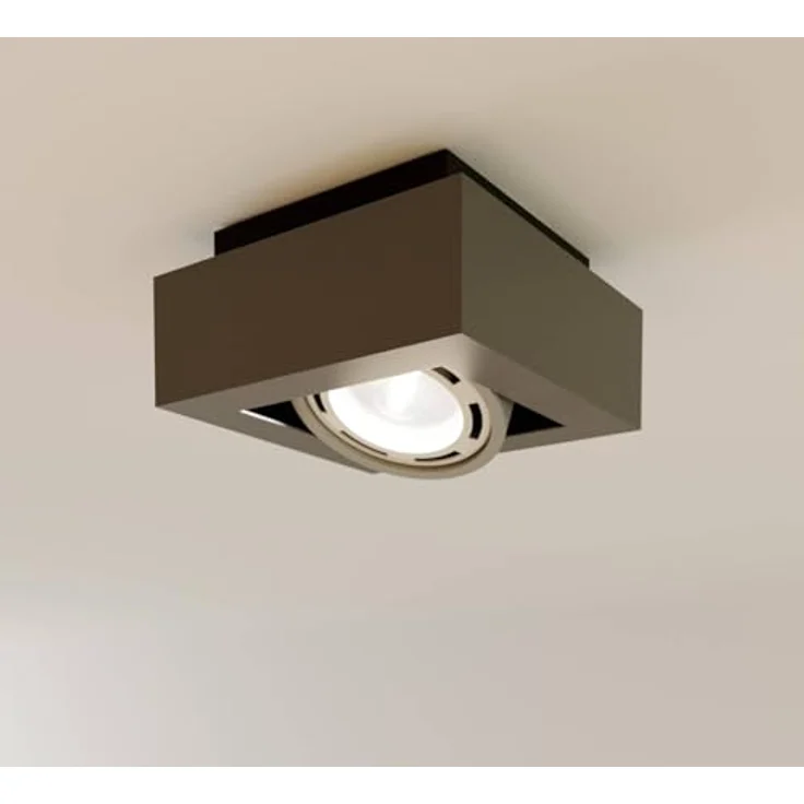 Arcchio Deckenlampe Ronka, moderne 1-flammige LED-Deckenleuchte in Schwarz aus Aluminium, GU10 für Wohnzimmer und Flur – Bild 2