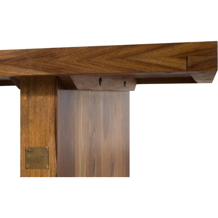 Esstisch Sheesham 180 x 90 x 76 walnuss lackiert DUKE #102 – Bild 8