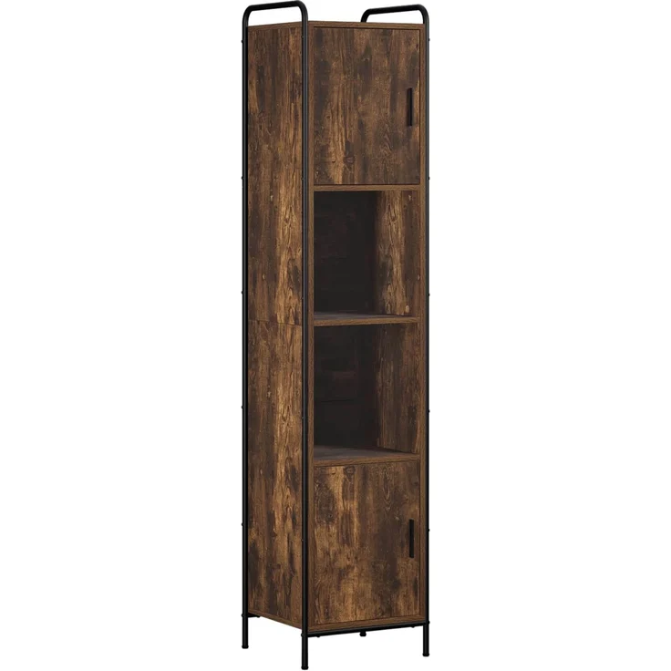 vidaXL Badezimmerschrank-Set 4 stk. Räuchereiche 40 x 36 x 181 cm 3444617 – Bild 5