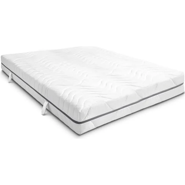7 Zonen Viskoelastik-Matratze Sleezzz Smart 120 x 200 cm, Höhe 18 cm, Härtegrad H3 mit Air Memoryschaum – Bild 2