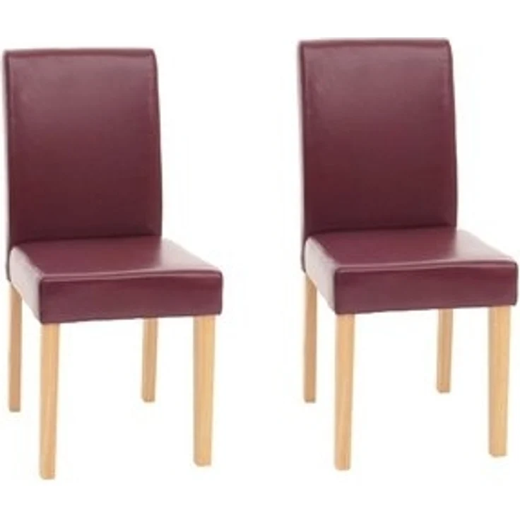 MCW Esszimmerstuhl Littau-2 (Set, 2 St), 2er-Set, Hohe Rückenlehne, Bodenschoner, Abgerundete Ecken und Kanten – Bild 6