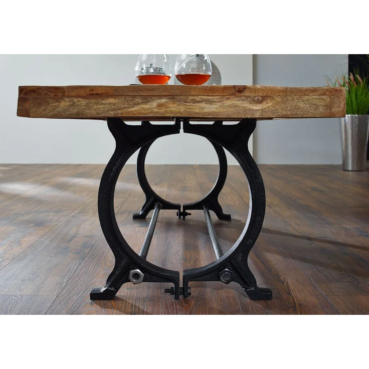 Couchtisch Altholz 120x60x45 lackiert INDUSTRIAL #35 – Bild 4
