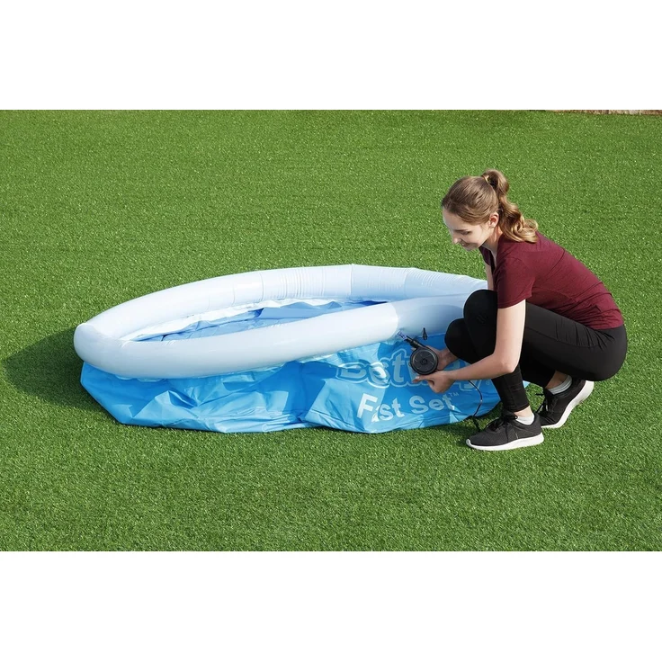 Bestway Fast Set Aufblasbarer Pool Rund 183x51 cm Blau 92844 – Bild 13