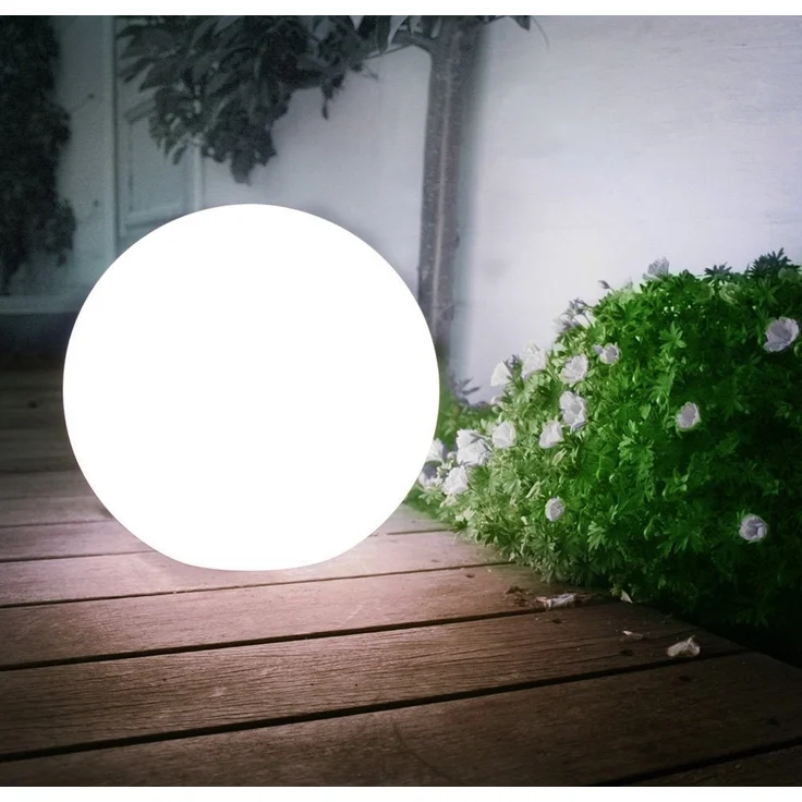 GreenBlue Gartenstrahler GB121, LED fest integriert, Tageslichtweiß, Solarbetrieb mit Dämmerungssensor – Bild 3