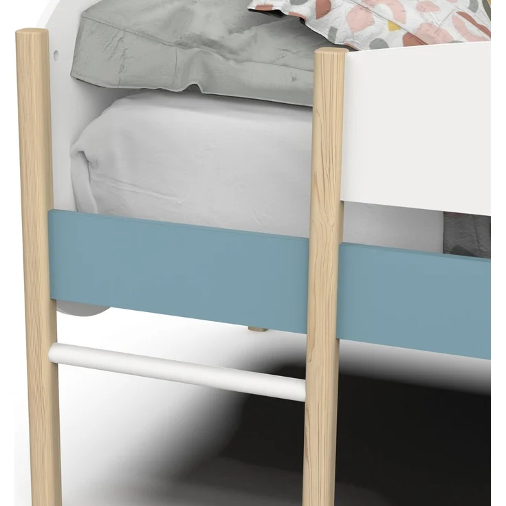 Calicosy Set Rutschbett Wolke und 2 Schubladen - LONGANE - Weiß – Bild 6