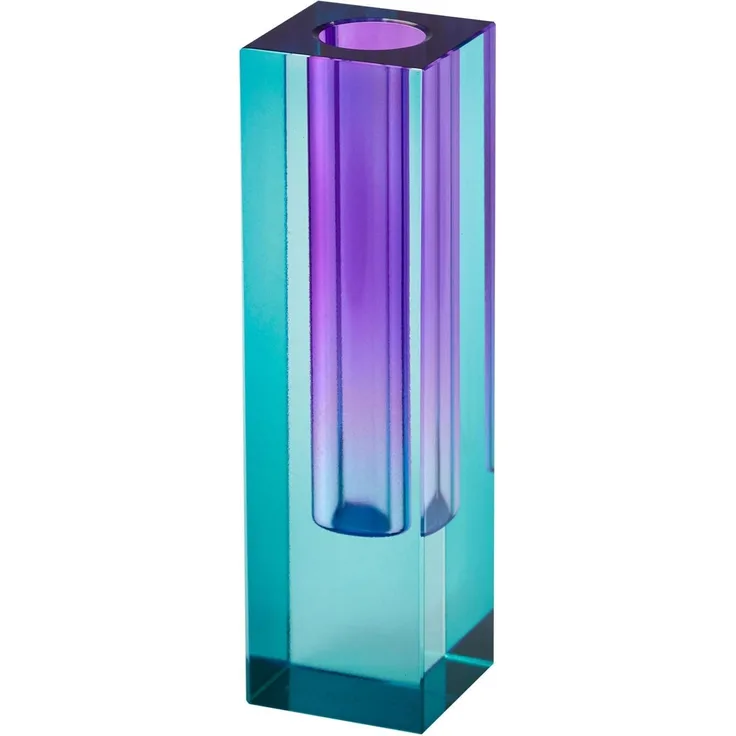 Gift Company Sari Kristallglas Vase H14 cm blau/lila gs