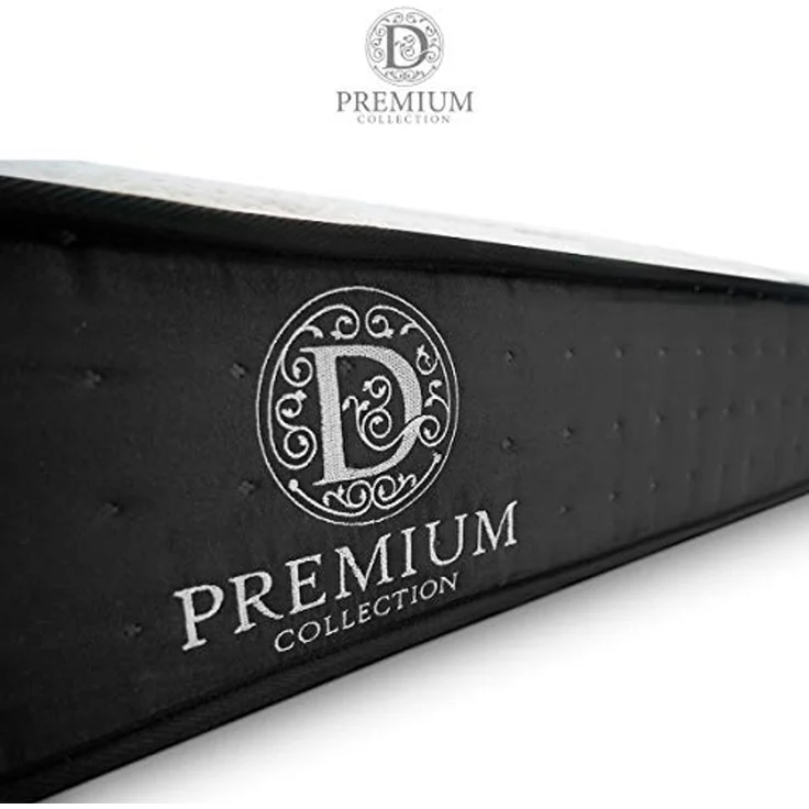 Duérmete Online Premium Viskoelastische Matratze Fixji | Bambusgewebe | Sanitized Behandlung, Schaumstoff, Weiß, 140 x 190 – Bild 6