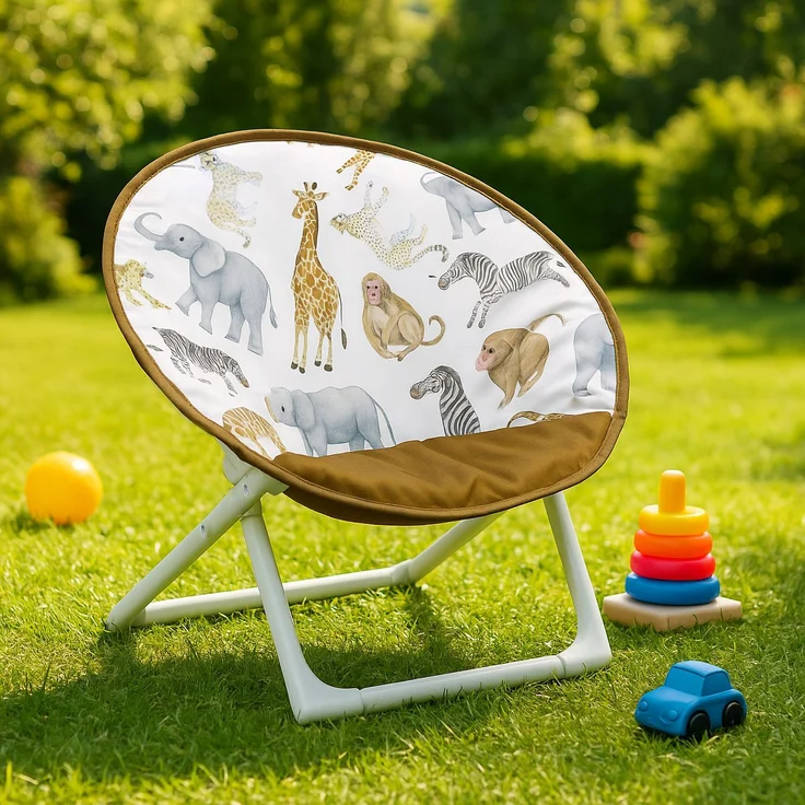Relaxdays Faltbarer Moonchair für Kinder – Bild 2
