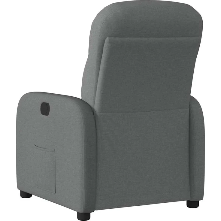 vidaXL Relaxsessel Elektrisch Dunkelgrau Stoff 3302953 – Bild 6