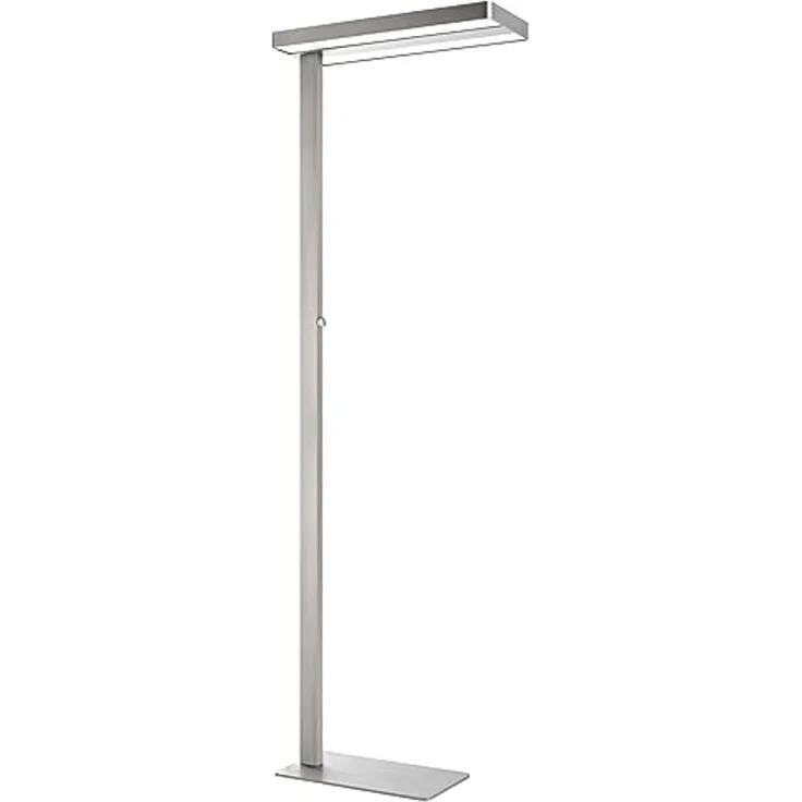 Unilux Stehleuchte Lixus LED metallgrau mit 3 LED-Modulen