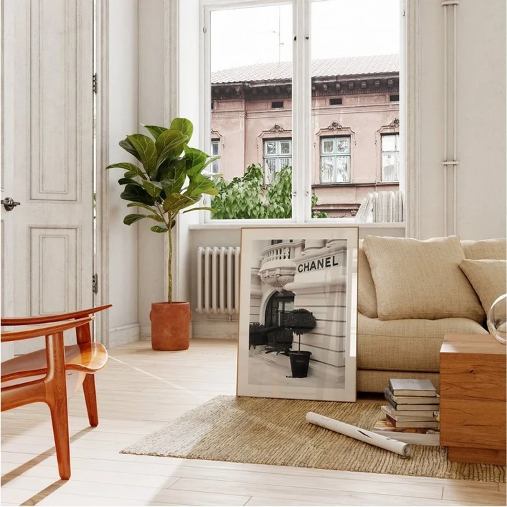 JUSTGOODMOOD Poster Premium ® Chanel Geschäft Poster · ohne Rahmen, Poster in verschiedenen Größen verfügbar – Bild 4