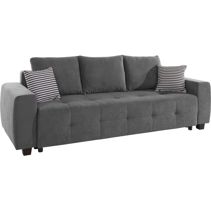 COLLECTION AB Schlafsofa Bella, mit Bettfunktion und Bettkasten, inkl. loser Rücken- und Zierkissen – Bild 2