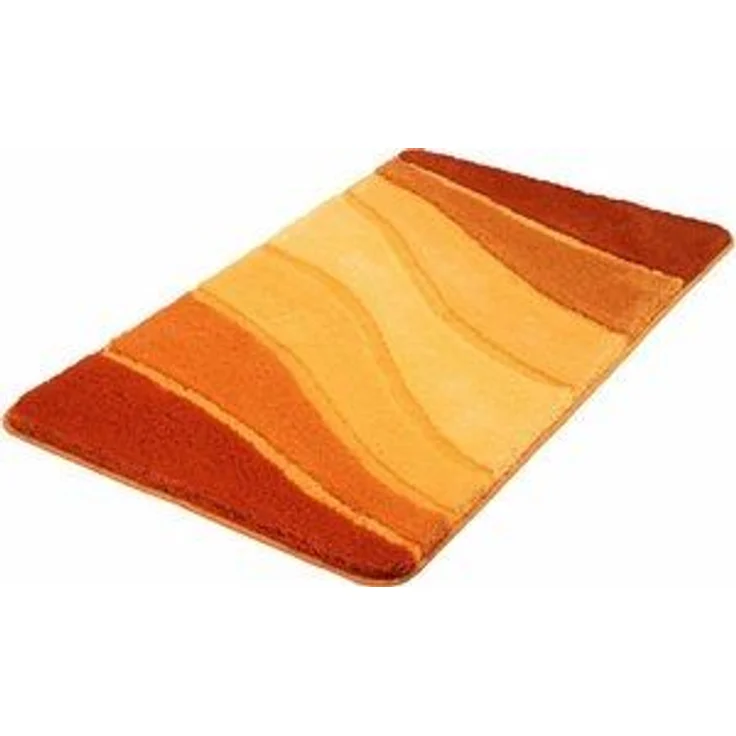 MEUSCH Badematte Ocean, Höhe 23 mm, rutschhemmend beschichtet, fußbodenheizungsgeeignet, Kunstfaser, rechteckig, Badteppich, Wellen Design, mit Farbverlauf, Hoch-Tief Effekt, waschbar – Bild 2