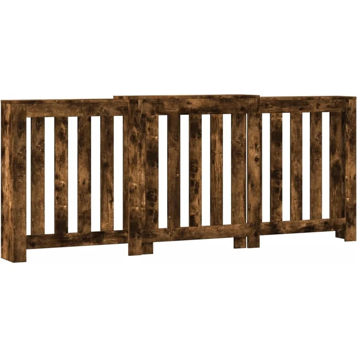 vidaXL Heizkörperverkleidung Räuchereiche 205x21,5x83,5 cm 852766 – Bild 2