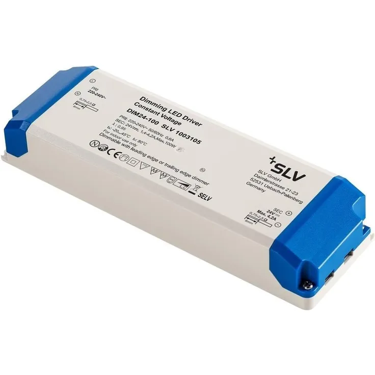SLV Leuchte 1003105 LED Netzteil 100W 24V Triac dimmbar