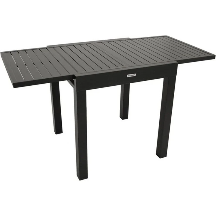 DEGAMO Gartentisch ALCUDIA, ausziehbar 70/140x70cm, Aluminium wetterfest, anthrazit – Bild 4