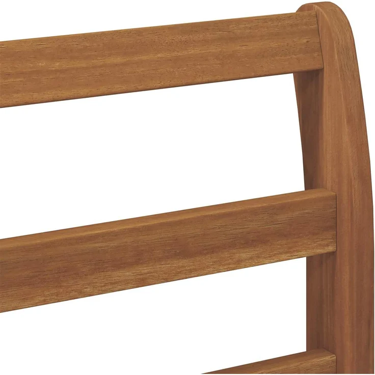 vidaXL Outdoor-Sofagarnitur mit Kissen 4 pcs Natur und Anthrazit 3366325 – Bild 5