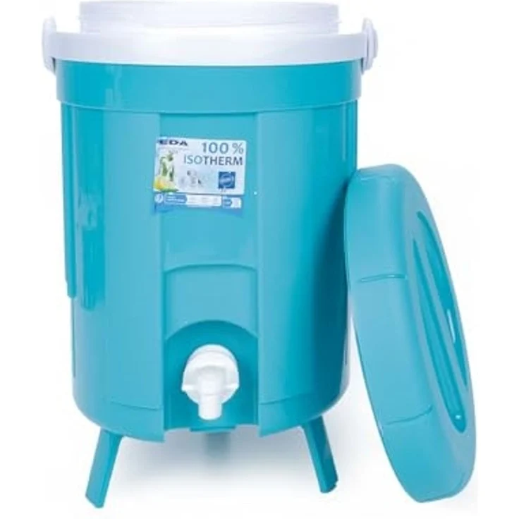Bubble-Store Thermobehälter Thermo Getränkebehälter, Polyethylen-Kunststoff, (8 Liter Behälter mit Tragegriff, Zapfhahn), Getränke Thermobehälter – Bild 3
