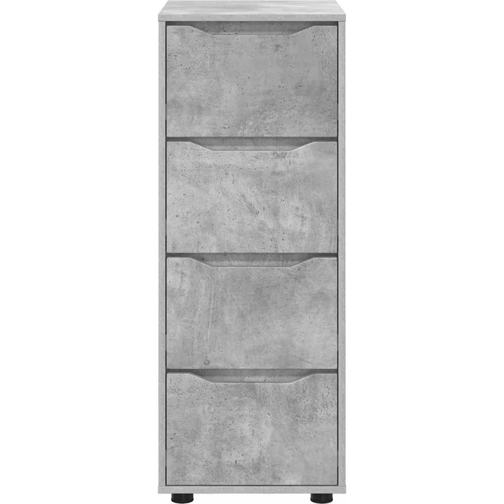 vidaXL Aufbewahrungsschrank 40 x 48 x 105 cm Holzwerkstoff Betongrau 888900 – Bild 8