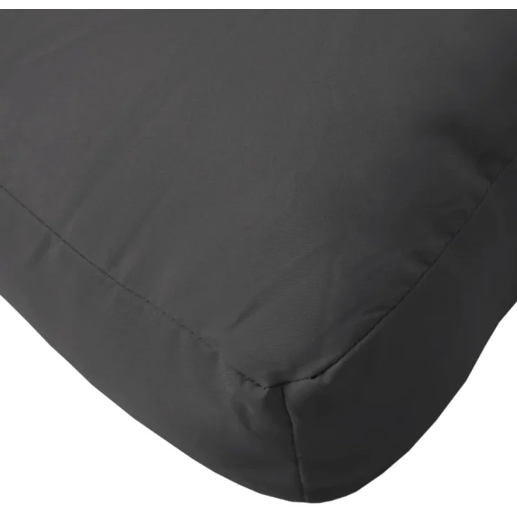 vidaXL Palettenkissen Schwarz 120x40x12 cm Stoff 360630 – Bild 7