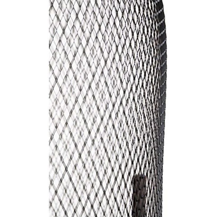 Qazqa Stehlampe Bliss_mesh, ohne Leuchtmittel, E27, Schwarz, Modern, Stahl, 1-flammig – Bild 3