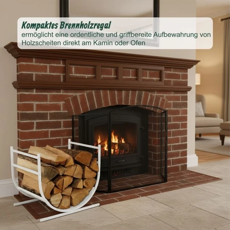 Modernes Kaminholzregal in U-Form 10051693_49 – Bild 2