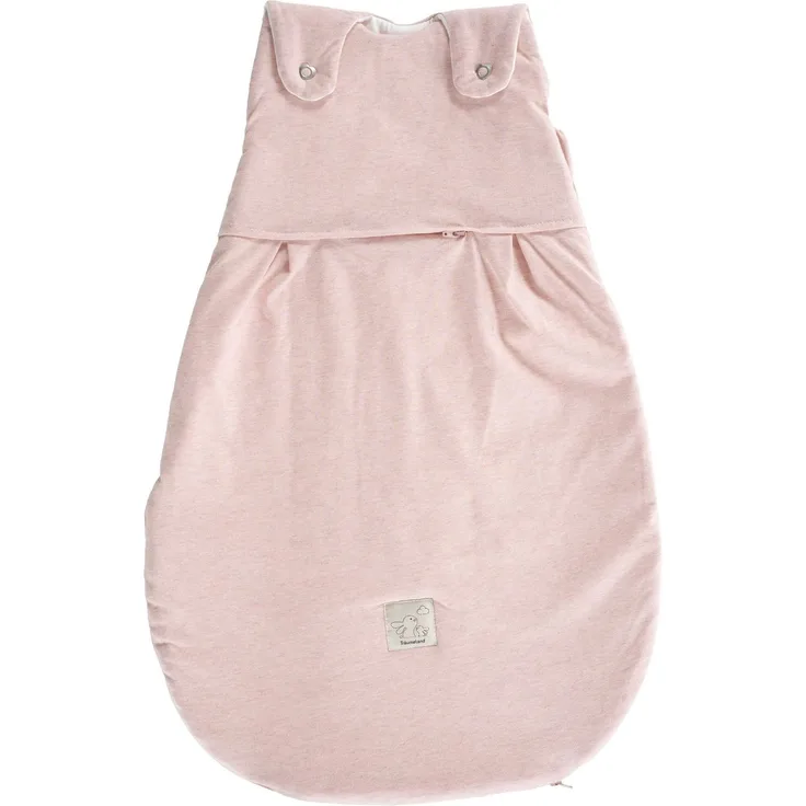 Träumeland Schlafsack Ganzjahres-Schlafsack rosa meliert Größe 68/74