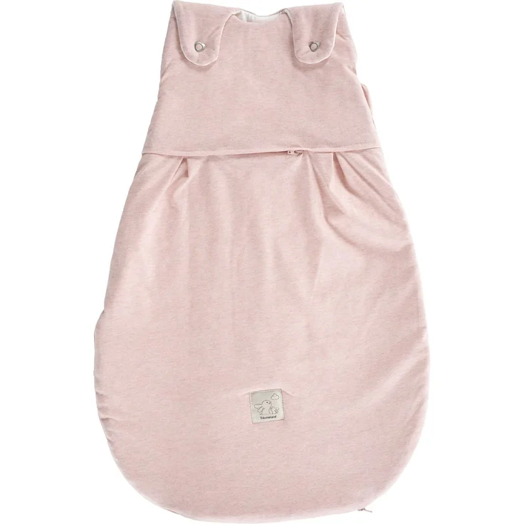 Träumeland Schlafsack Ganzjahres-Schlafsack rosa meliert Größe 68/74