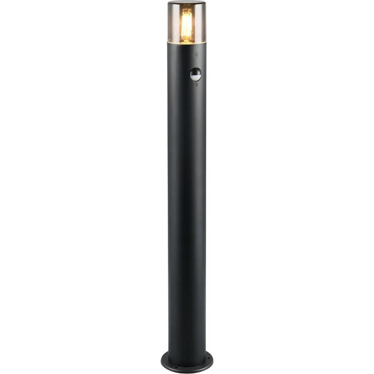 LED Wegeleuchte, Schwarz Rauchgrau, mit Bewegungsmelder, Höhe 80cm – Bild 2