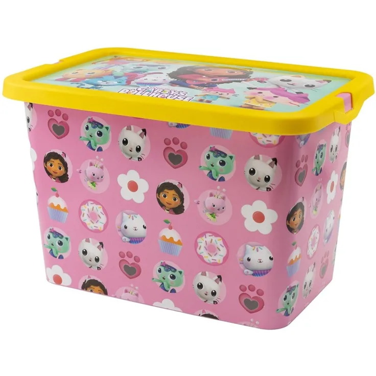 Gabby’s Dollhouse Aufbewahrungsbox 7 l Kinderzimmer Box für Spielzeug