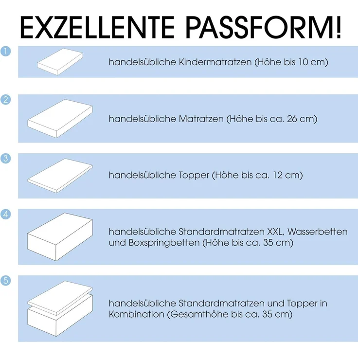 CelinaTex Jersey Spannbettlaken Lucina 140x200-160x200 cm grün 100% Baumwolle gekämmt bis 26cm Matratzenhöhe Spannbettbezug, Leintuch, Bettlaken, elastisch, Strech, Oeko-Tex – Bild 8