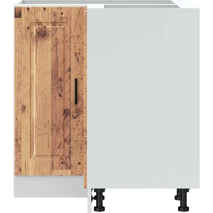 vidaXL Küchen-Eckunterschrank Porto Altholz-Optik Holzwerkstoff 853995 – Bild 4