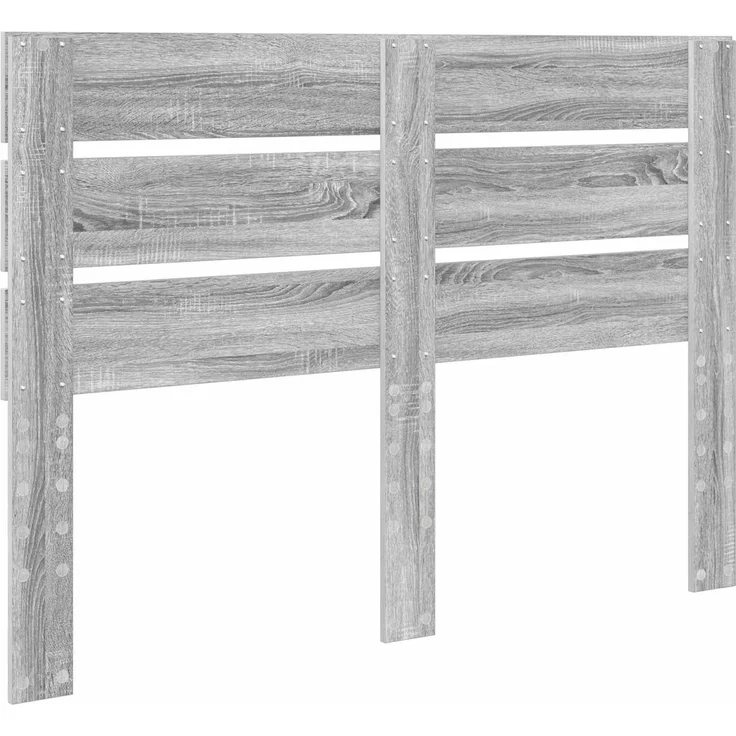 vidaXL Kopfteil Graues Sonoma Holzwerkstoff 100 x 143 x 3 cm Grau – Bild 6